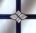 Bevelled Leaded Glass Fanlights