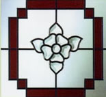 Bevelled Leaded Glass Fanlights