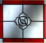 Bevelled Leaded Glass Fanlights