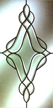 Bevelled Leaded Glass Fanlights