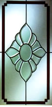 Bevelled Leaded Glass Fanlights