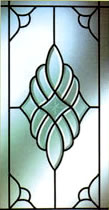 Bevelled Leaded Glass Fanlights