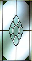 Bevelled Leaded Glass Fanlights