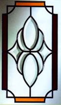 Bevelled Leaded Glass Fanlights